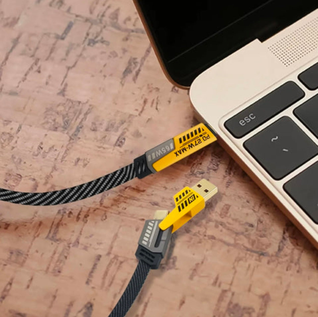 4 In 1 Fast Charging Cable With Multiport
Usb-C To Type C